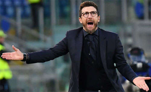 Roma của Di Francesco cần ghi ít nhất ba bàn và không để lọt lưới