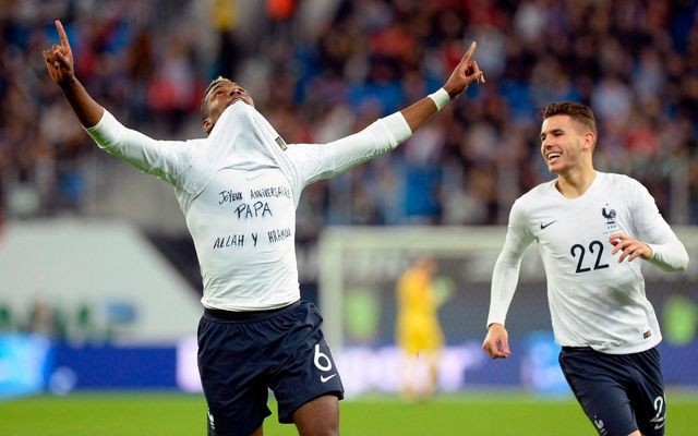 Paul Pogba tỏa sáng khi được chơi tự do ở đội tuyển Pháp