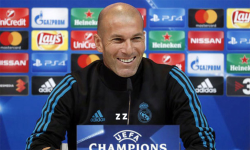 Zidane tin vào bản lĩnh của các học trò. 