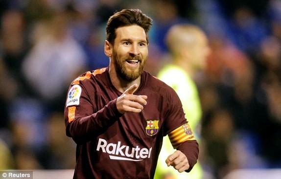 Messi lập kỷ lục ghi 30 bàn trở lên trong 7 mùa giải liên tiếp tại La Liga