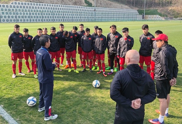 U19 Việt Nam thua trận đầu tại giải giao hữu U19 quốc tế, đang diễn ra ở Hàn Quốc