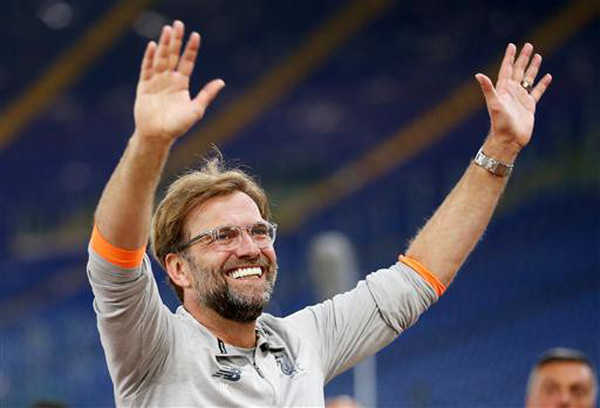 Klopp thừa nhận Liverpool may mắn chiến thắng AS Roma