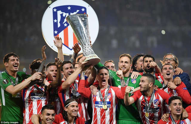 Atletico lên ngôi vô địch Europa League đầy thuyết phục