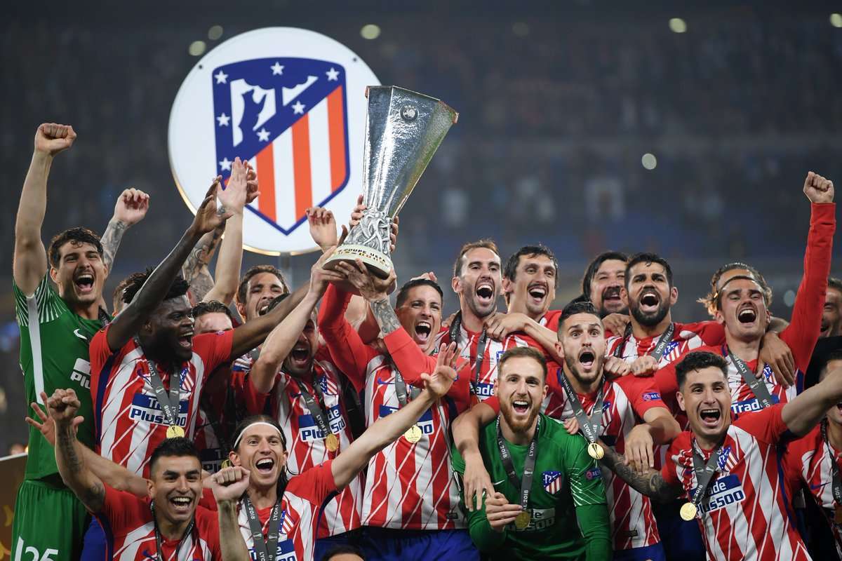 Atletico giành Europa League trong mùa giải nhiều biến động