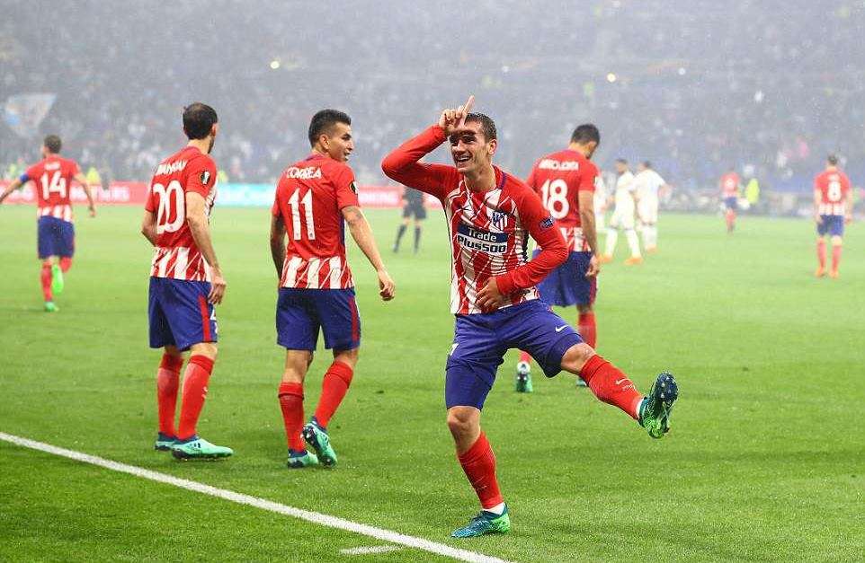 Griezmann chói sáng với cú đúp bàn thắng trong trận chung kết Europa League