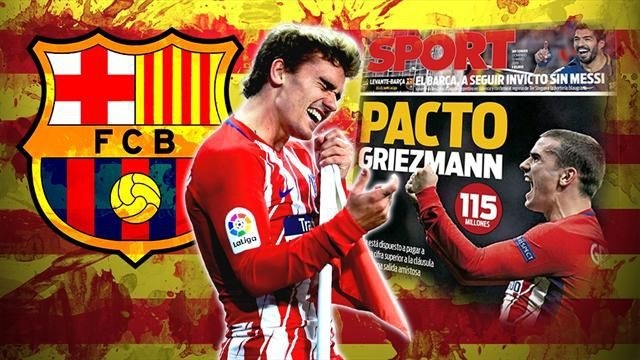 Barcelona đạt thỏa thuận chiêu mộ Griezmann
