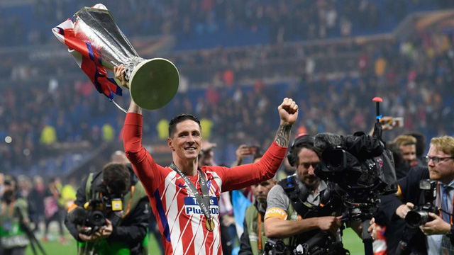 Torres hạnh phúc với chức vô địch Europa League 2018 cùng Atletico
