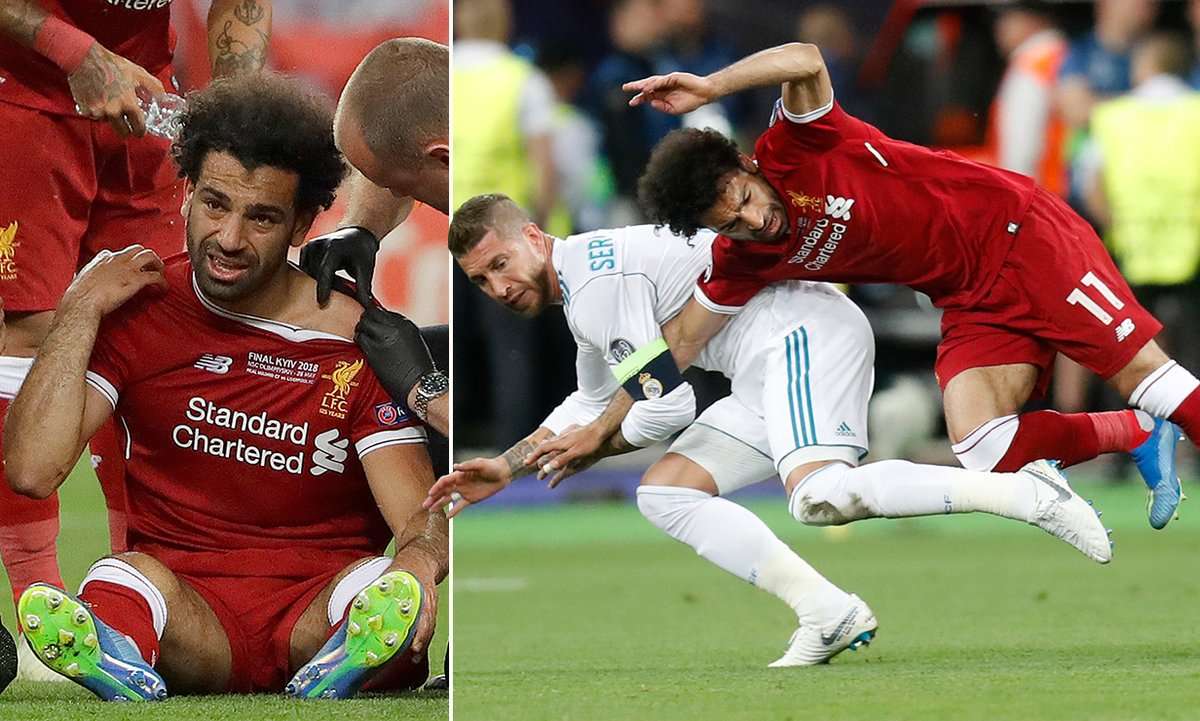 Ramos khiến Salah có thể làm khán giả World Cup 2018