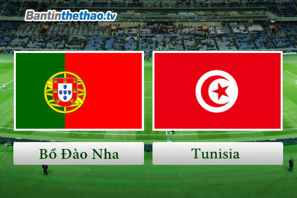 Link Sopcast, link xem trực tiếp live stream Bồ Đào Nha vs Tunisia đêm nay 29/5/2018 Giao hữu quốc tế