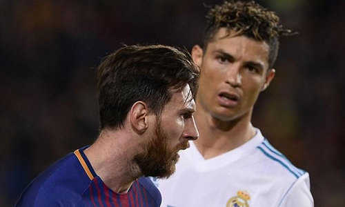 Messi và Ronaldo ghi tròn 1.000 bàn cho Barcelona và Real Madrid