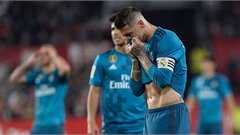 Vắng Ronaldo, Real Madrid nhận thất bại trước Sevilla