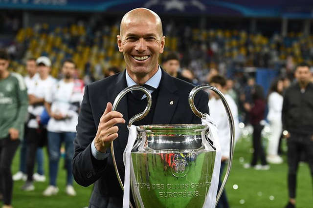 HLV Zidane thành công rực rỡ ở sự nghiệp HLV