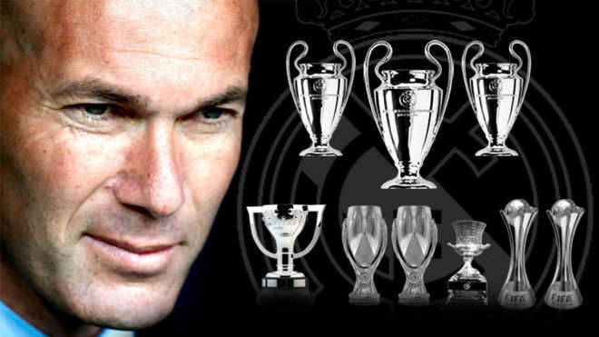 9 danh hiệu cho Real Madrid chỉ trong thời gian ngắn, Zidane vĩ đại của vĩ đại