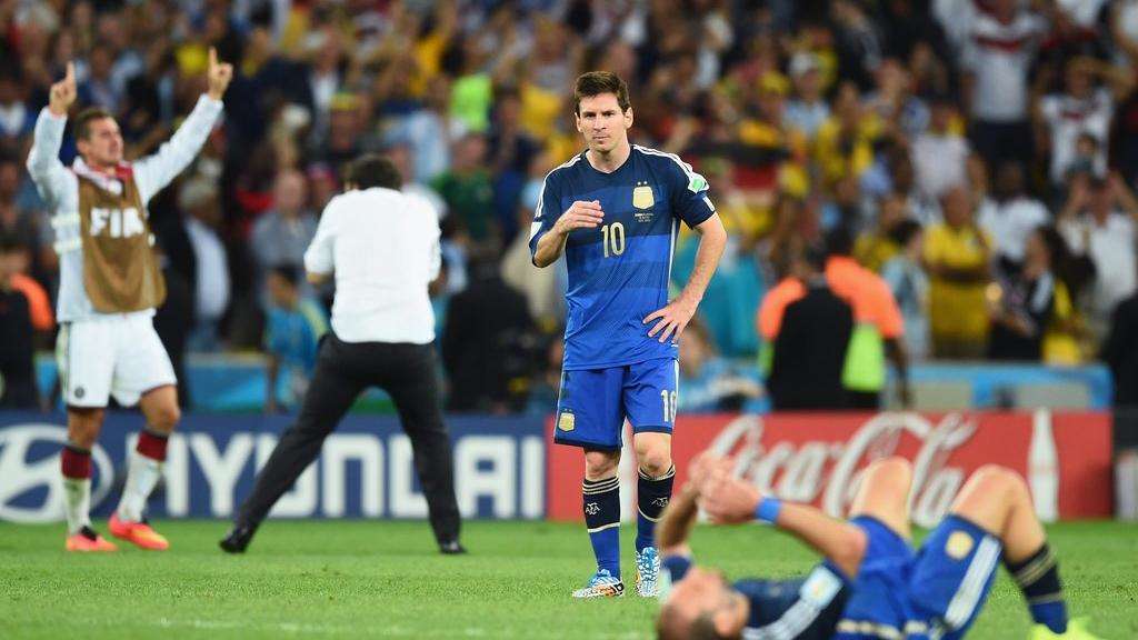 Bốn năm trước Messi và Argentina cũng đã thua đau đớn bởi tinh thần và bản lĩnh Đức