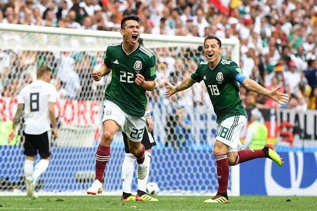 Chàng trai trẻ 22 tuổi Lozano đã cùng Mexico gây địa chấn trước Đức