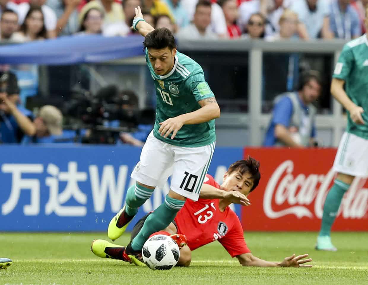 Đức thi đấu bất lực trước Hàn Quốc