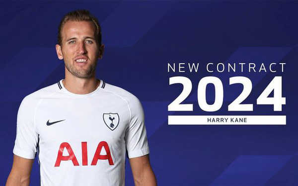 Harry Kane gia hạn hợp đồng 6 năm với Tottenham