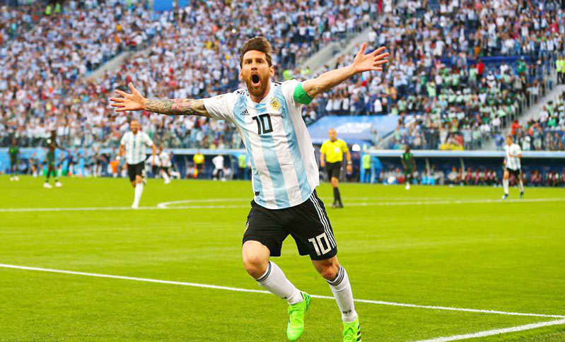 Messi là người khai thông bế tắc cho Argentina