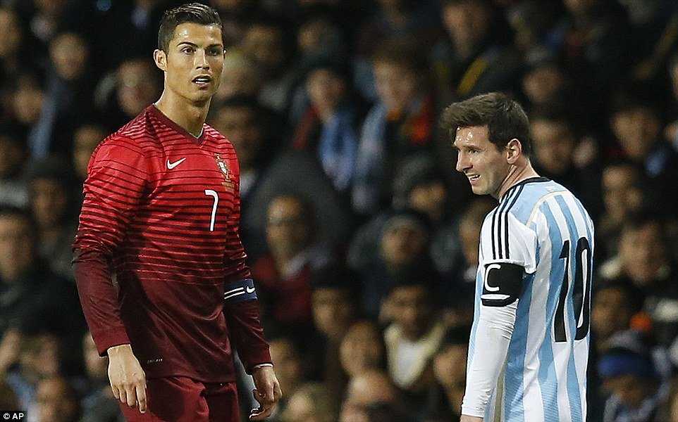 Ronaldo bị đánh giá thấp hơn Messi cho danh hiệu "Chiếc Giày Vàng" World Cup 2018