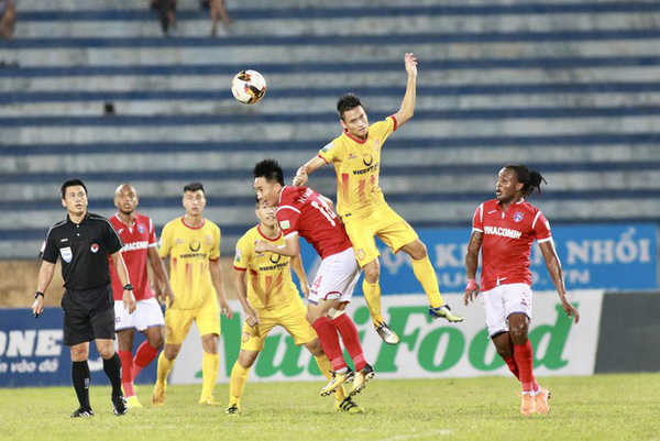 Nam Định có cơ hội thoát khỏi vị trí bét bảng V-League