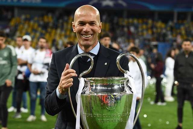 HLV Zidane đã gặt hái quá nhiều thành công cùng Real Madrid