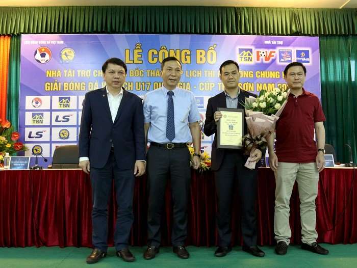 Thái Sơn Nam tài trợ giải U17 quốc gia năm thứ 8 liên tiếp