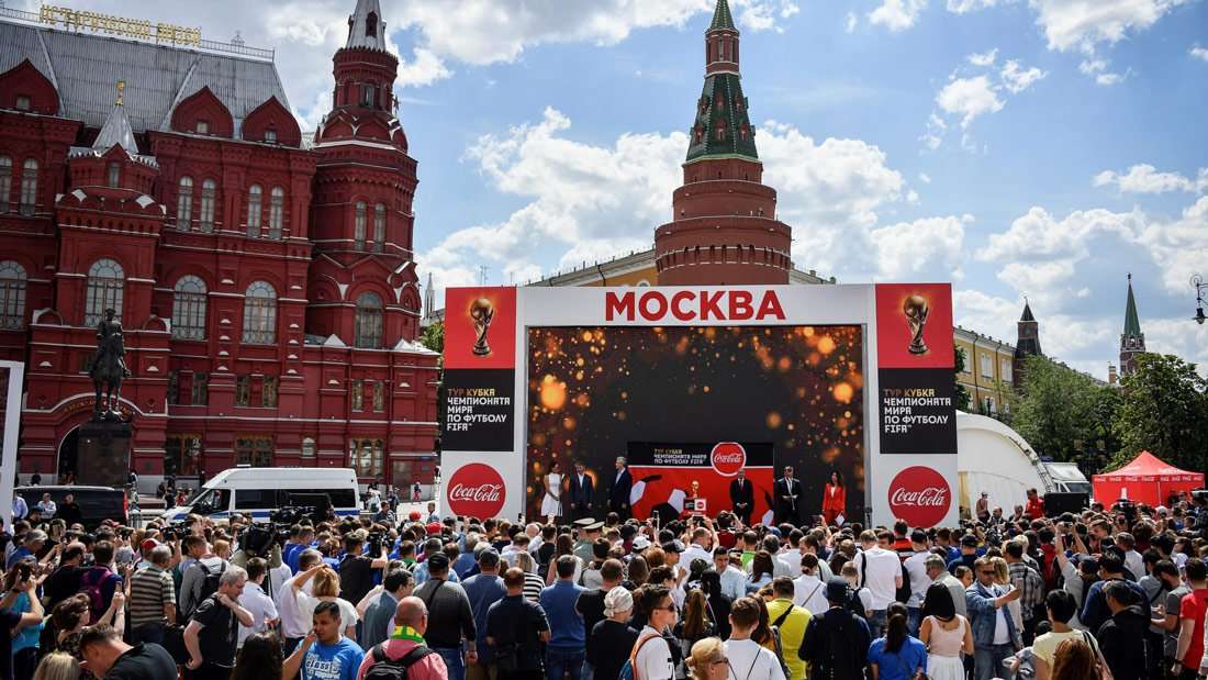 World Cup 2018 thu hút nhiều khách du lịch vào Nga