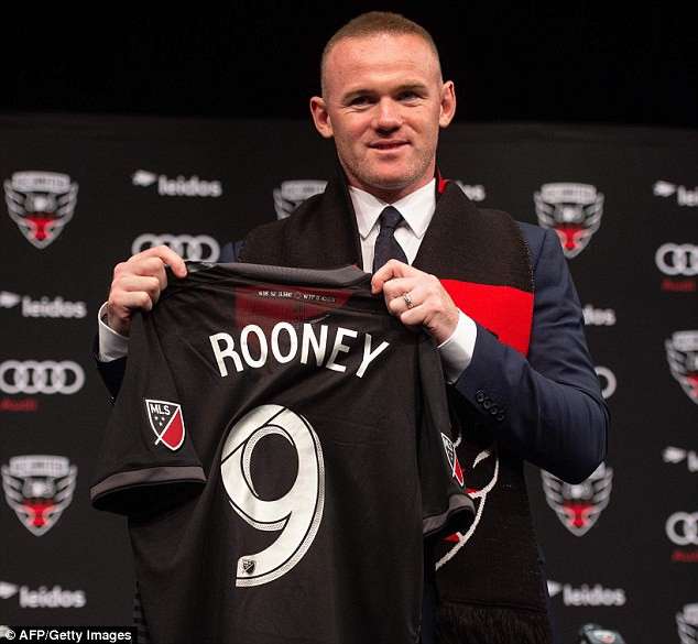 Rooney đã chuyển sang Mỹ thi đấu