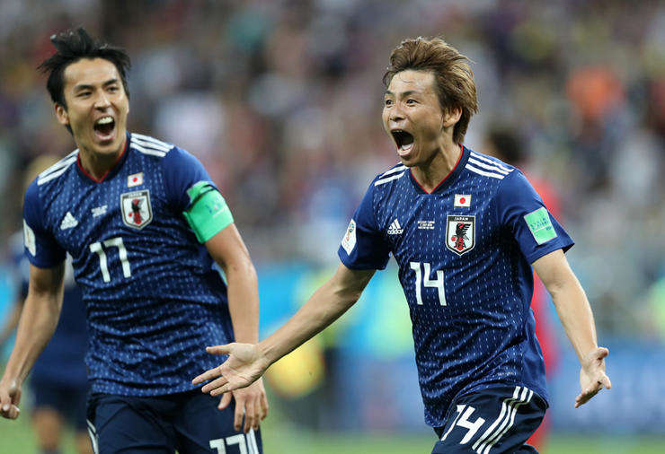 Nhật Bản gây bất ngờ khi 2 lần xé lưới Bỉ đầu hiệp hai