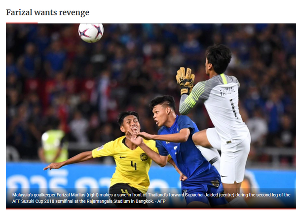 Truyền thông Malaysia háo hức trước trận chung kết với tuyển Việt Nam