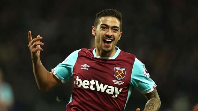 Manuel Lanzini bên phía West Ham được coi là mối đe dọa lớn với MU
